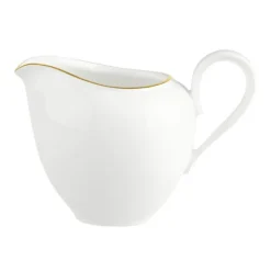 Pichet pour lait Anmut Gold 20 cl, Blanc