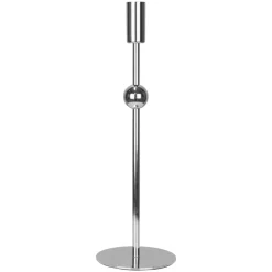 Pied de lampe Astrid, Chrome