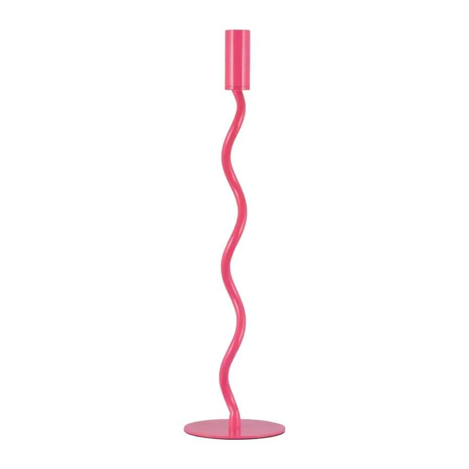 Pied de lampe de table Twist 50, Rose