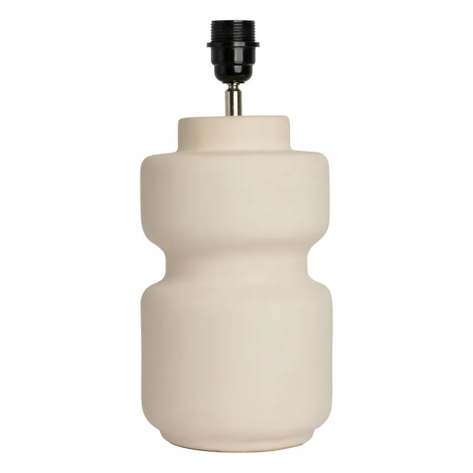 Pied de lampe Evy 37 cm, White-ivory