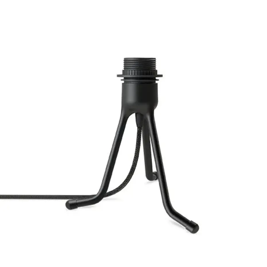 Pied de lampe Tripod Base, noir