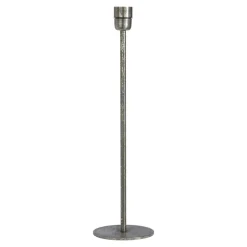 Pied pour lampe Base 45 cm, Beaten argent