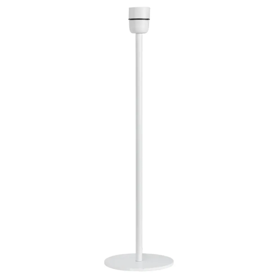 Pied pour lampe Base 45 cm, Blanc mat
