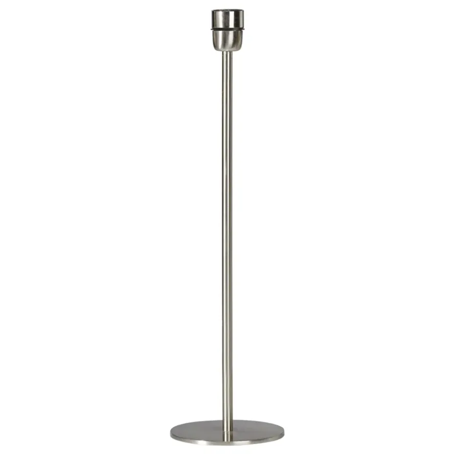 Pied pour lampe Base 45 cm, Chrome mat