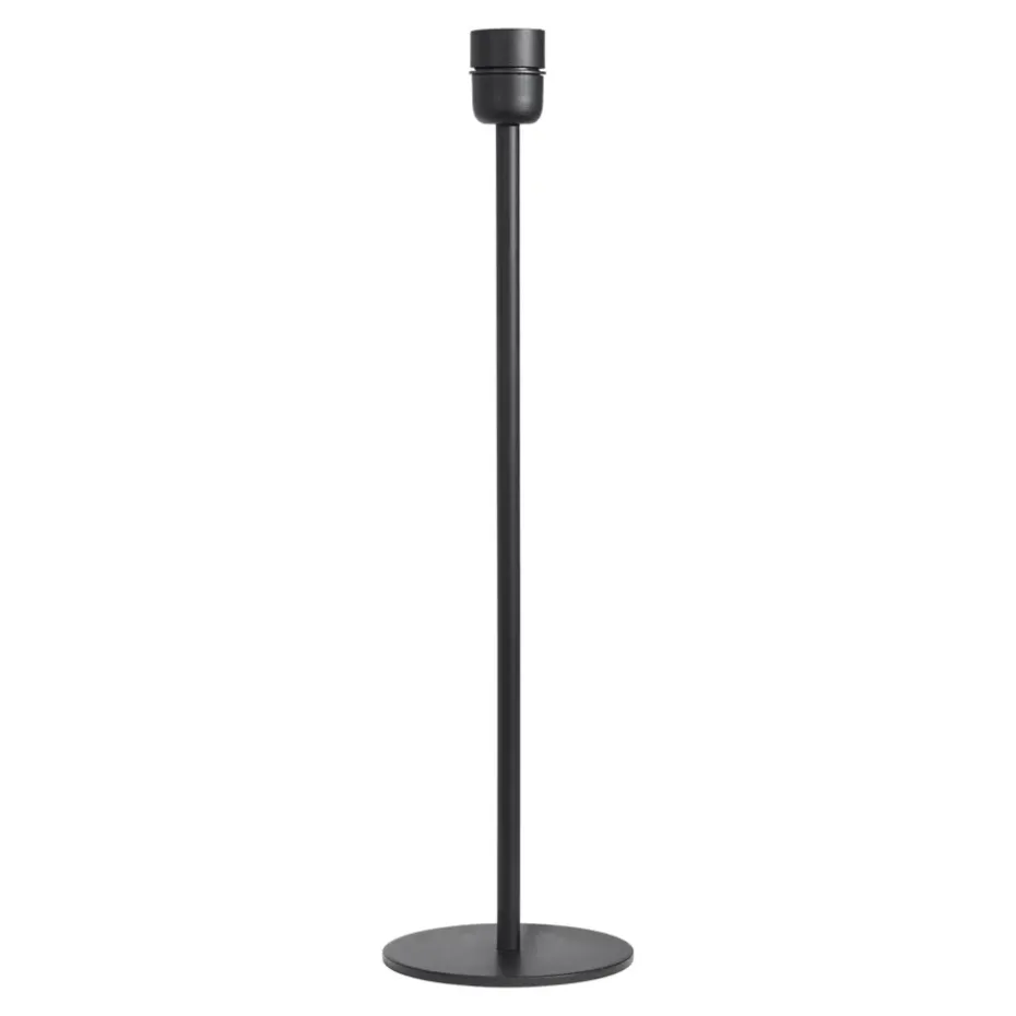 Pied pour lampe Base 45 cm, Noir mat