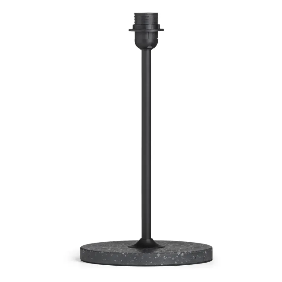 Pied pour lampe Common 39 cm, Soft black-black terrazzo