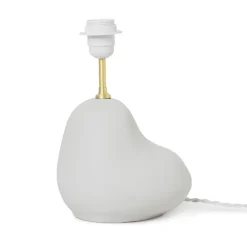 Pied pour lampe Hebe small, Blanc cassé mat