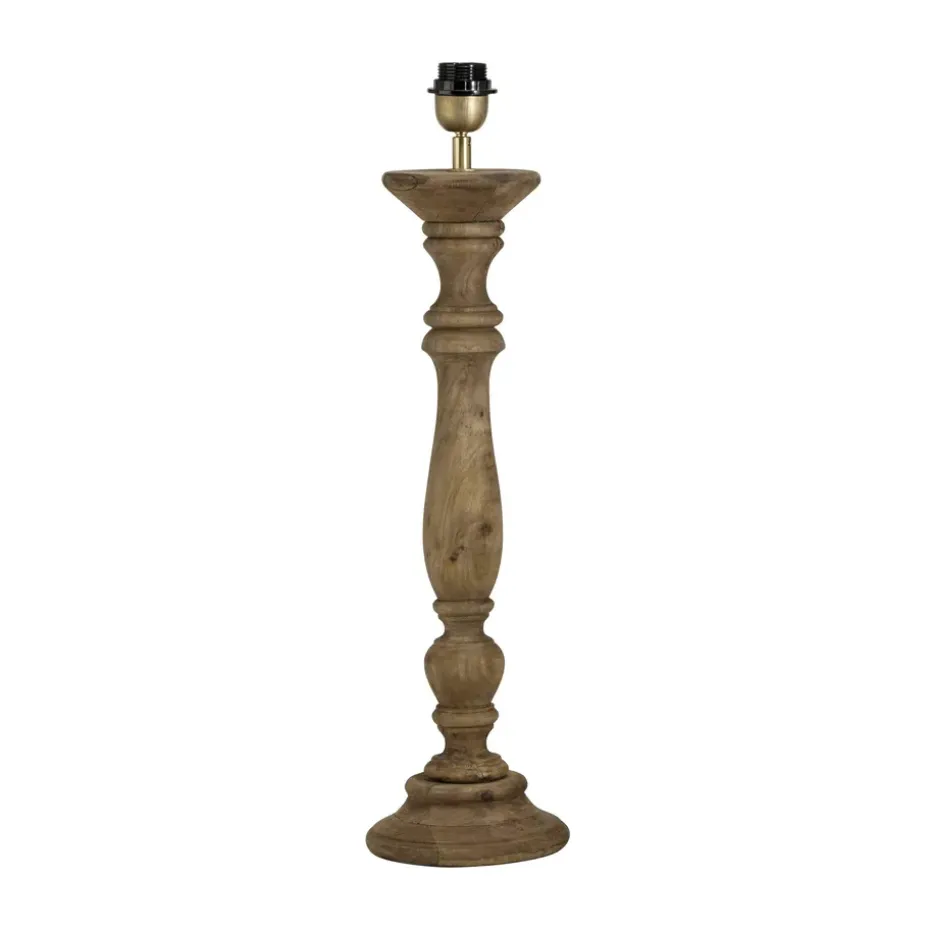 Pied pour lampe Lodge aged brown, 38 cm