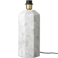 Pied pour lampe The eight over eight, Blanc Marbre
