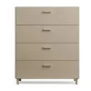 Pieds Relief lot de 4, Beige