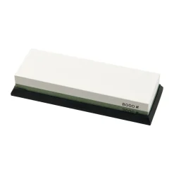 Pierre à aiguiser Suri base caoutchouc 18x6x3 cm, 3000/8000 graines