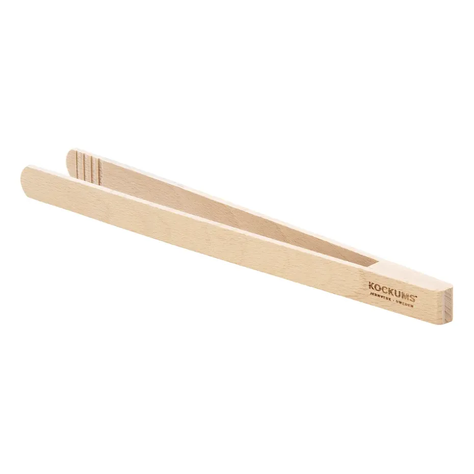 Pinces à barbecue Kockums 30 cm, Hêtre
