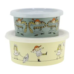 Pippi Cirkus Snackbox, lot de 2, Multicolore