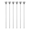 Pique pour amuse-bouche Sky Lot de 6, Acier inoxydable