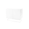 Placard module Molto 560, blanc, cadre en métal blanc incl.