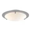 Plafonnier Cirklo Ø30 cm, Gris Béton