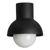 Plafonnier Down, Noir