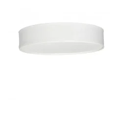 Plafonnier en tissu Soft Ø44 cm, Blanc