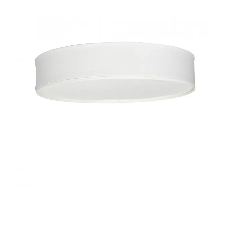 Plafonnier en tissu Soft Ø44 cm, Blanc