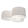 Plafonnier Kolme 50, blanc