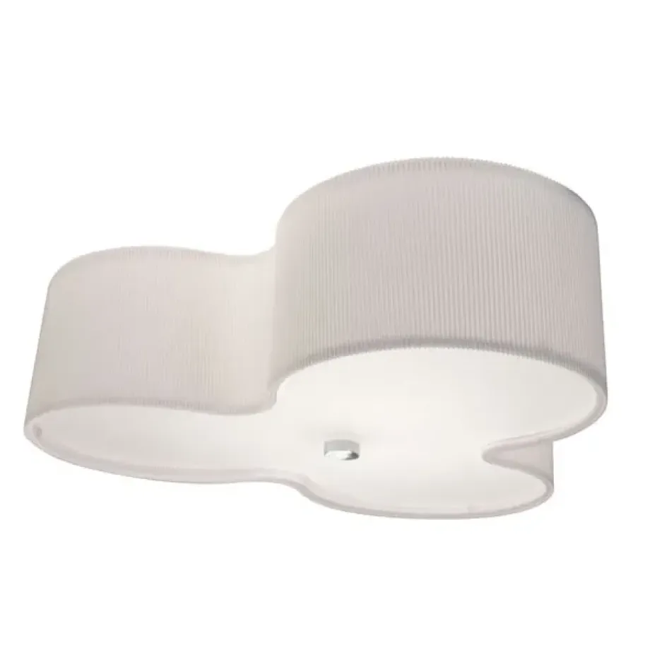 Plafonnier Kolme 50, blanc