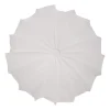 Plafonnier lin Anna Ø60 cm, Blanc