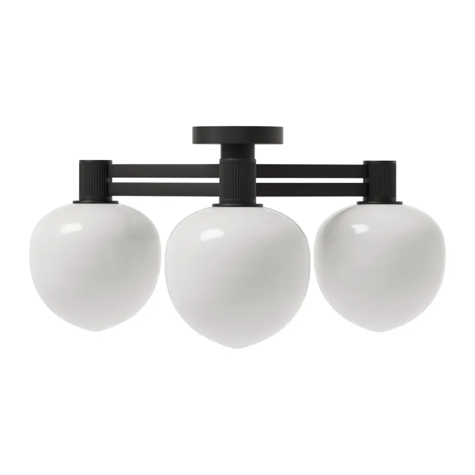 Plafonnier Memoir III 120, Black
