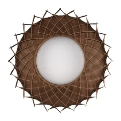 Plafonnier Pilke Signature Ø65 cm, Brune
