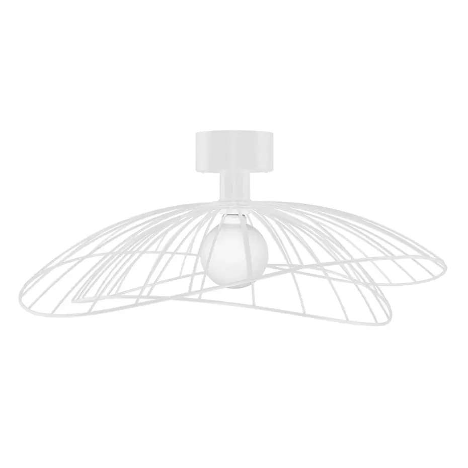 Plafonnier Ray, Blanc