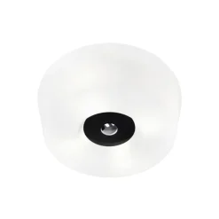 Plafonnier Yki 390, blanc/noir