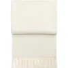 Plaid Elvang Luxury, blanc cassé