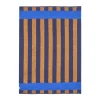 Plaid en laine Aisles 130x180 cm, Bleu