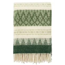 Plaid en laine Freja, Wood