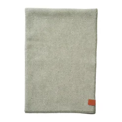 Plaid en laine Gooseye midi 90x130 cm, Vert