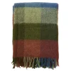 Plaid en laine Gotland 130x200cm, Multi-vert