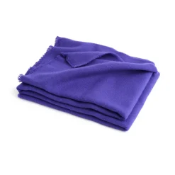 Plaid en laine Mono 130x180 cm, Deep purple