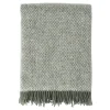 Plaid en laine Sandstone 130x180 cm, Khaki vert