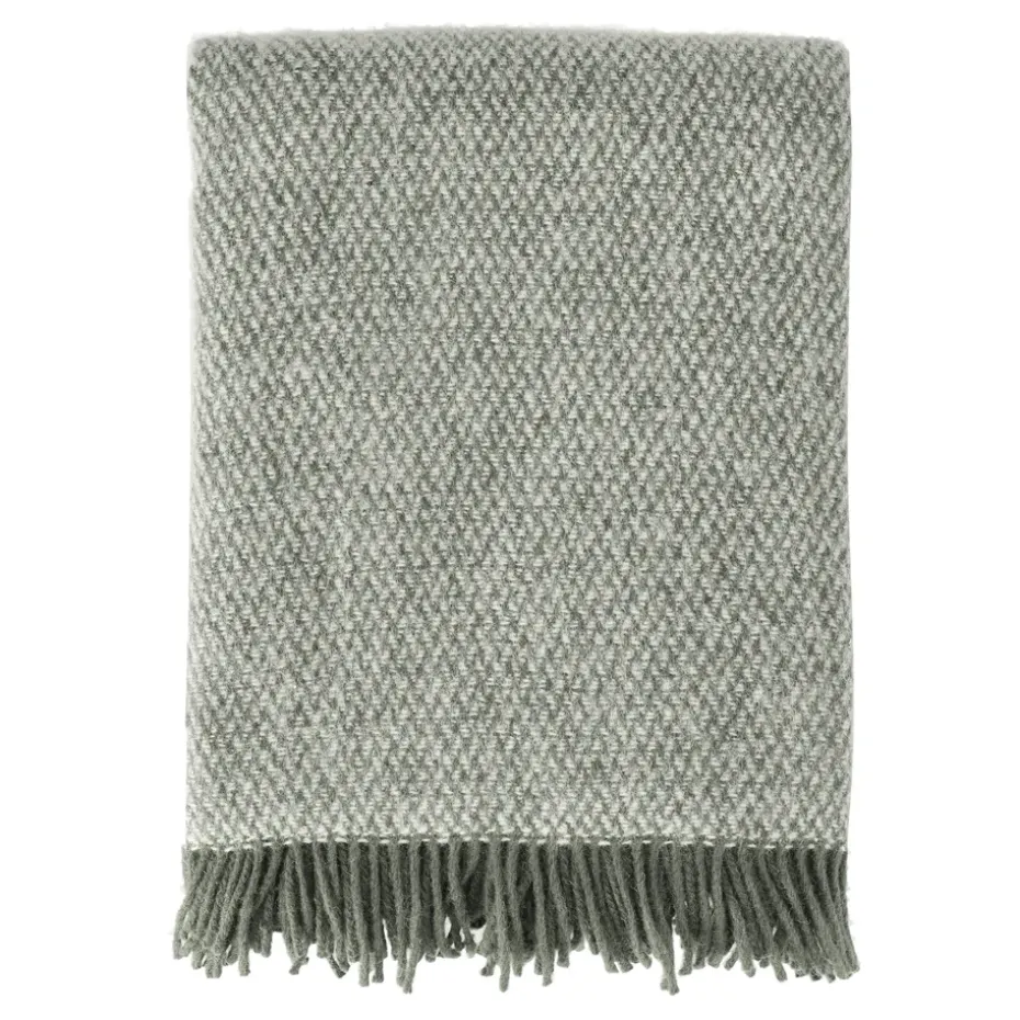 Plaid en laine Sandstone 130x180 cm, Khaki vert