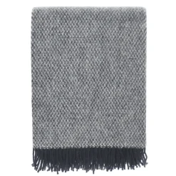 Plaid en laine Sandstone 130x180 cm, Indigo bleu