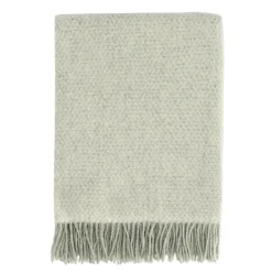 Plaid en laine Sandstone 130x180 cm, Sage Melange