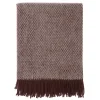 Plaid en laine Sandstone 130x180 cm, Bourgogne