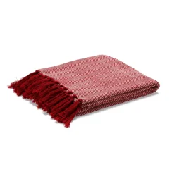 Plaid Fishbone, rouge