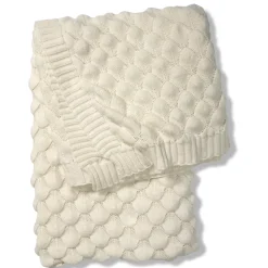 Plaid Gems 130 x 170cm, Blanc