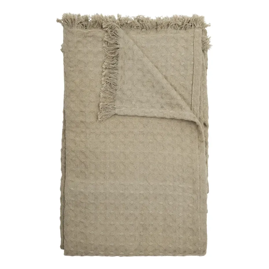 Plaid Mellby 120x150 cm, Beige