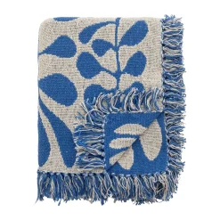 Plaid Nevine 130x160 cm, Bleu