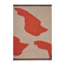 Plaid Studio, Orange, 130x175 cm