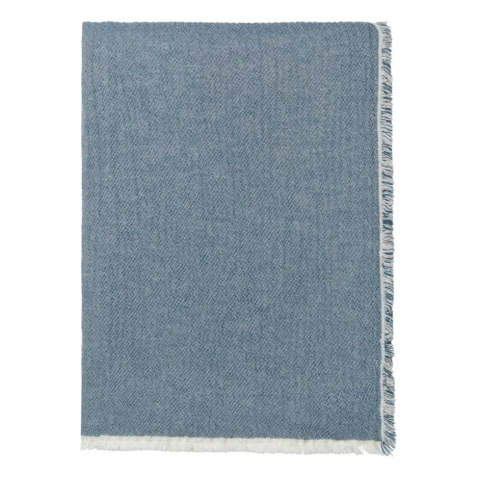 Plaid Thyme 130x180 cm, blue