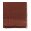 Plaid Weaver 120x170 cm, Marron rouge