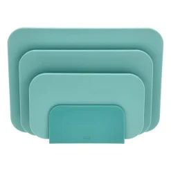 Planche à découper Choptima, set de 3 pièces et support, Nordic green