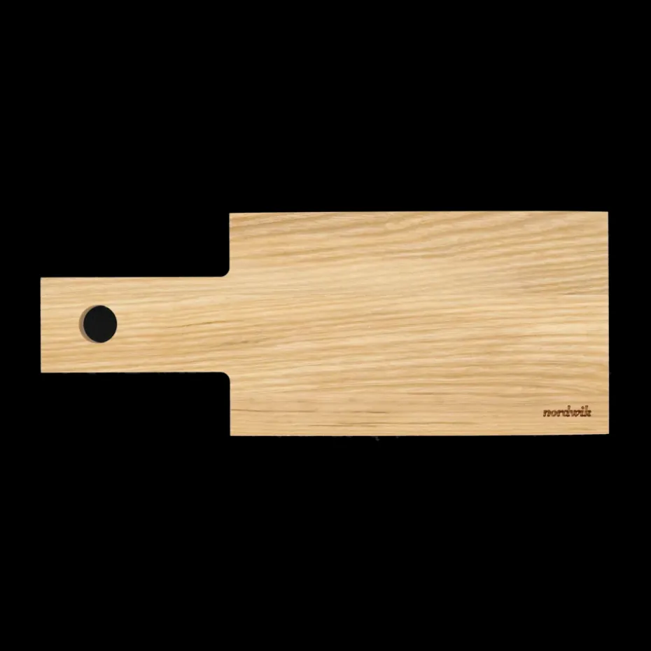 Planche à découper en chêne Nordwik, 30x12x2cm